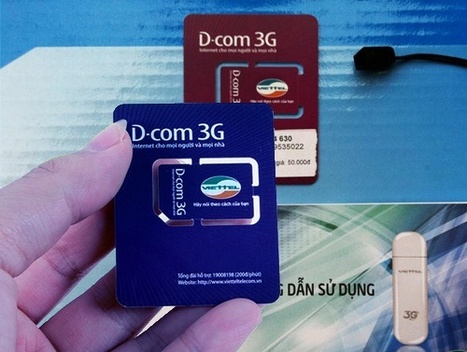 Hướng dẫn nạp tiền Dcom 3G Viettel trả trước nhanh nhất