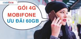 Tổng hợp các gói cước 4G Mobifone ưu đãi trên 60GB data