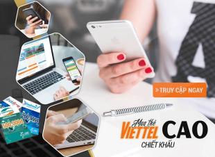 Mua card Viettel 500k chiết khấu khủng